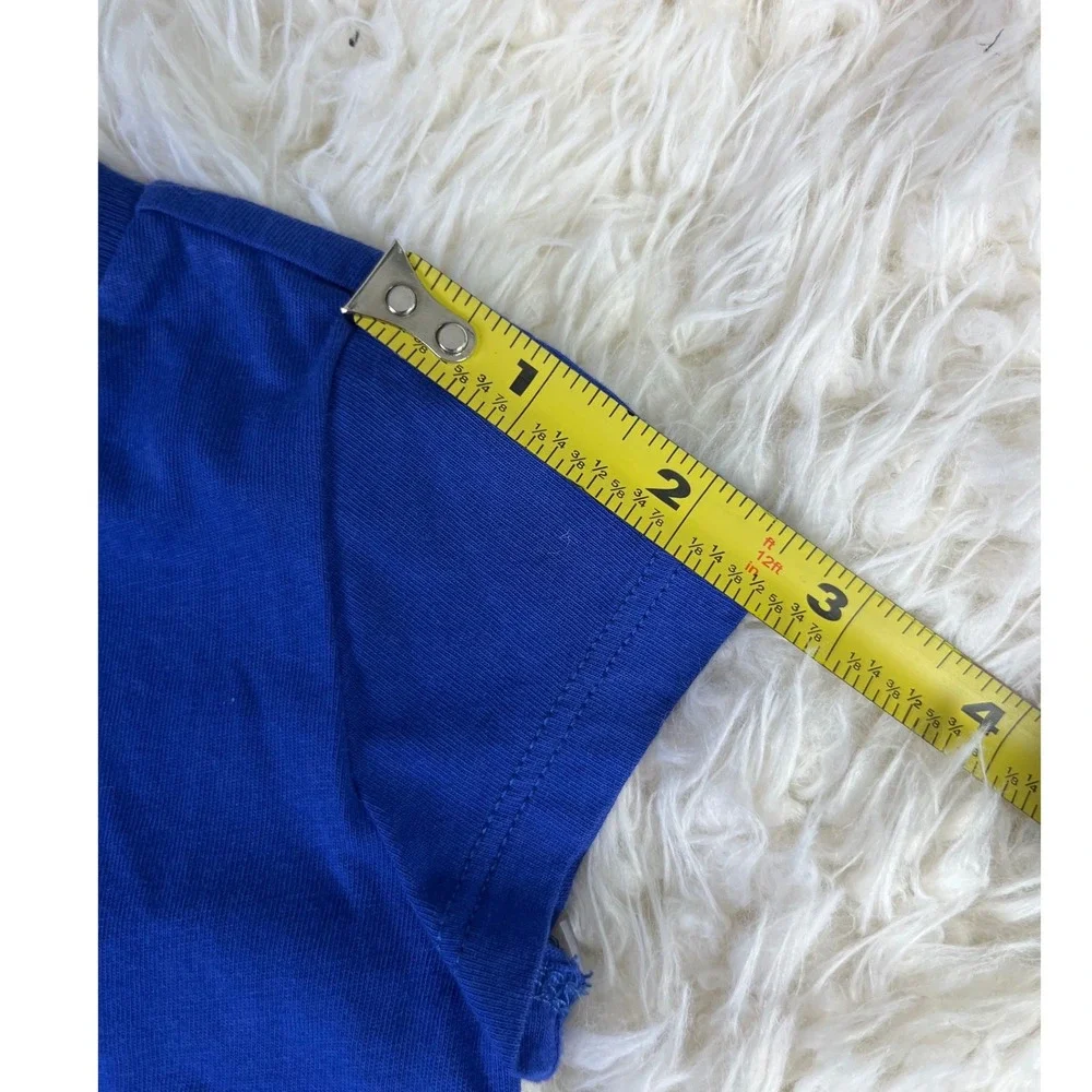 Ralph Lauren Polo Bear T-Shirt‎ Royal Blue Crew Neck Short Sleeve Top 9M New